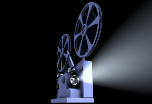 film projector, projector, presentation