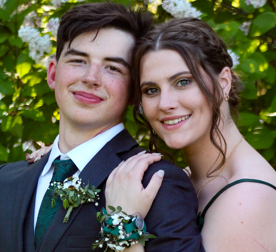 A picture of my partner and I.