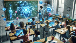 Augmented Classroom: Quantum-Powered Learning Experience