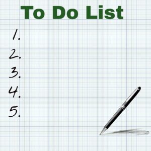 to do list, complete, list