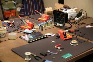 solder station, arduino kit, electronics