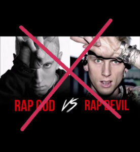 Eminem's Rap God versus MGK's diss track Rap Devil