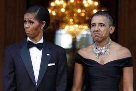 Barack and Michelle Obama face swap