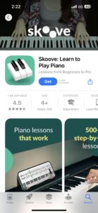 Skoove: Learn to Play Piano app