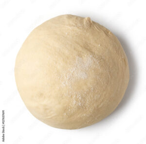 fresh raw dough