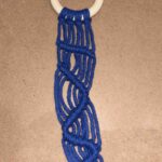 zig zagged double half hitch knot. 