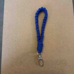 Square knot keychain.