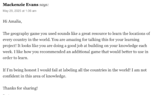 Week 3 comment 3.