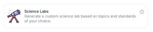 Science Labs logo.