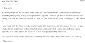 Week 6 comment 3.