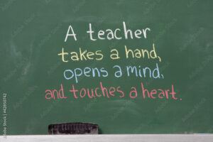 Inspirational phrase for teacher appreciation