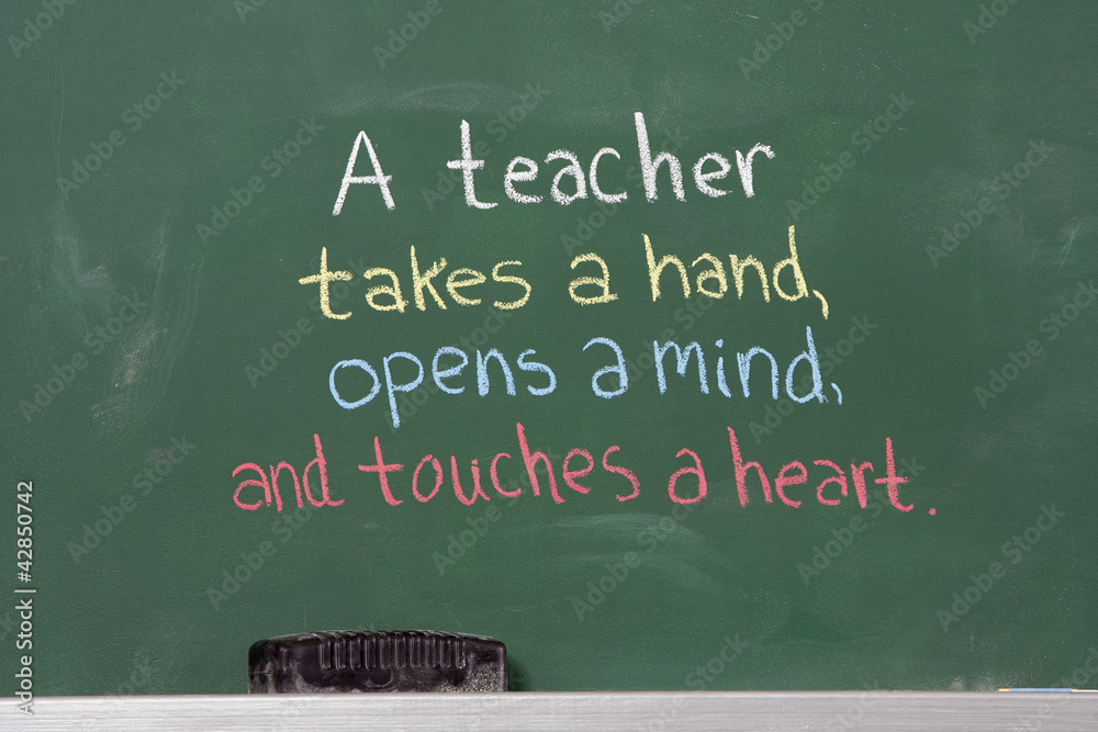 Inspirational phrase for teacher appreciation