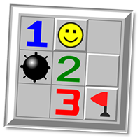 small snippet of desktop game minesweeper