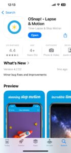 OSnap! app