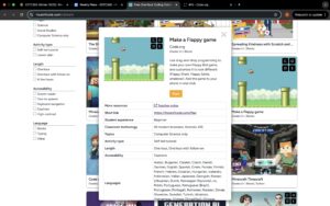 flappy code game