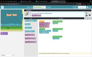 flappy code game
