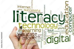 Digital literacy word cloud