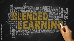blended learning word cloud