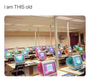 Computer lab from the late 90's