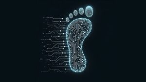 A literal digital footprint