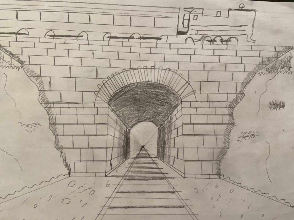 underpass drawing