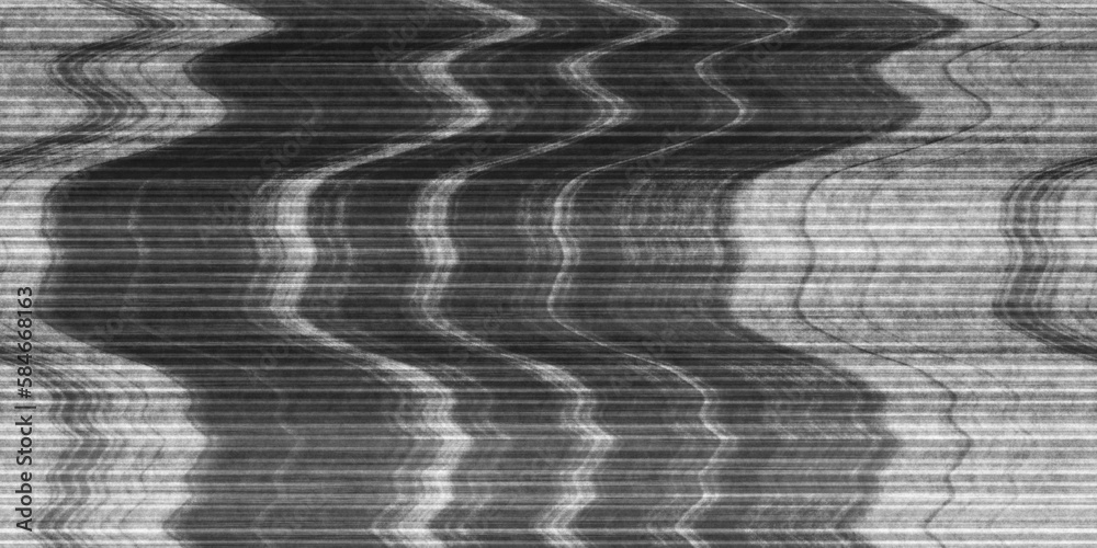 Seamless retro VHS scanlines or TV signal static noise transparent overlay pattern. Television screen or video game pixel glitch damage background texture. Vintage analog grunge dystopiacore backdrop.