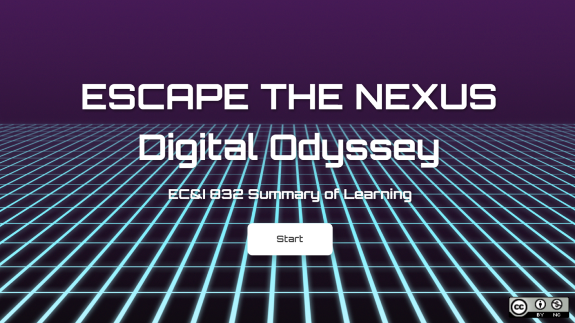 Summary of Learning: Escape the Nexus: A Digital Odyssey