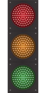 traffic light, traffic, three primary colors