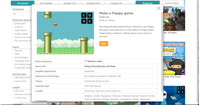 Computer Science PBL. Grade-7. Flappy Bird Game Coding Using